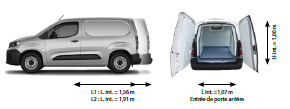 Dimensions Berlingo 2018
