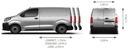 15149 Windabweiser für PEUGEOT EXPERT 4-türer 2007-2016 2tlg HEKO